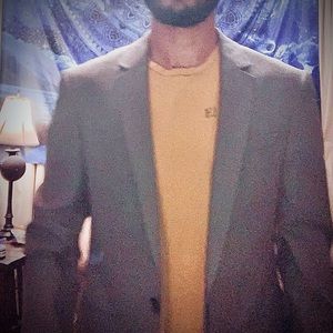 ZARA. ||| Mens Brand New Grey Blazer. Mens size 36.